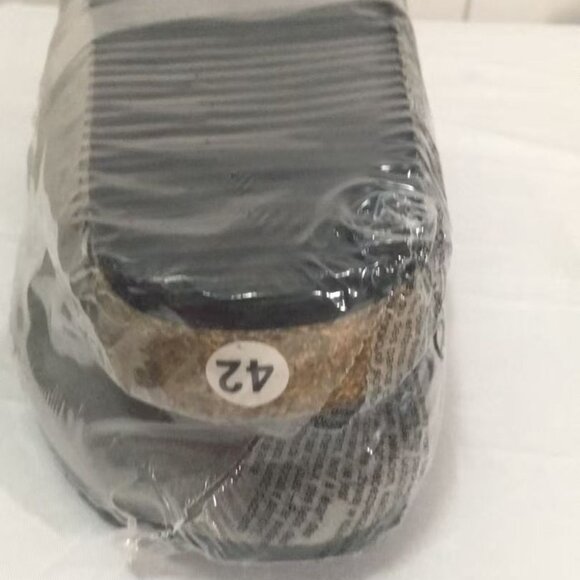 Leather Mules Unisex Cork Footbed Sandals with Arch Support (42) - Picture 9 of 9